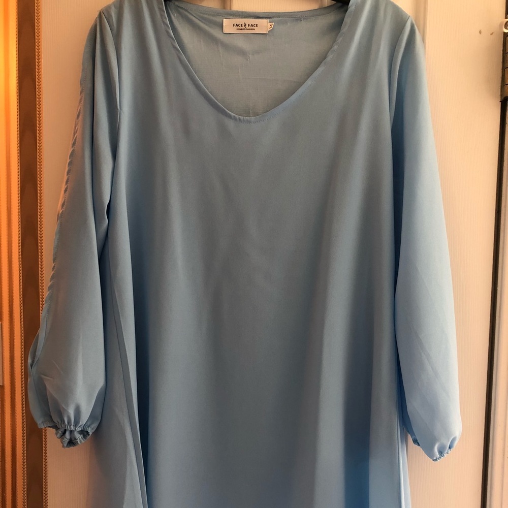 Baby Blue Boutique Dress